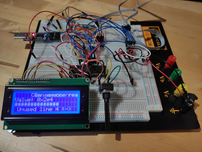 ATmega 1284p Breadboard