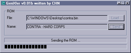 GenXfer Screenshot